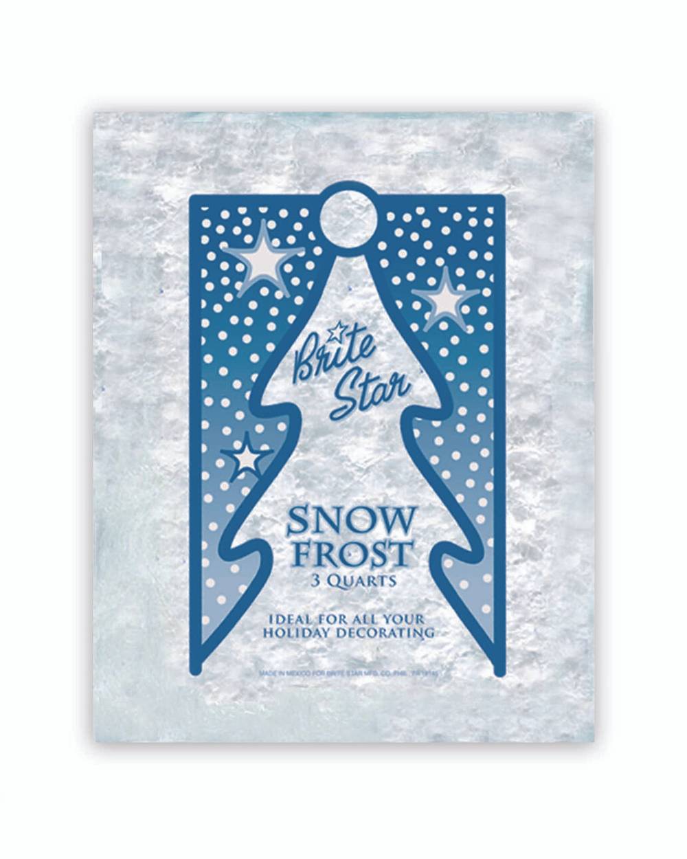 Brite Star Fluffy Flakes Snow Frost Bag - 3 Qt