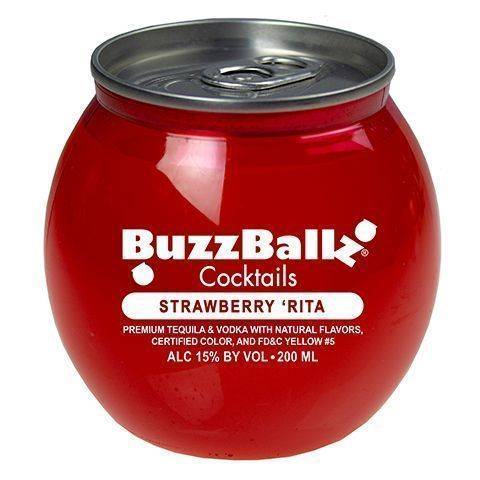 BuzzBallz Strawberry 'Rita 200ml