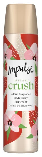 Impulse Instant Crush Body Spray (75ml)