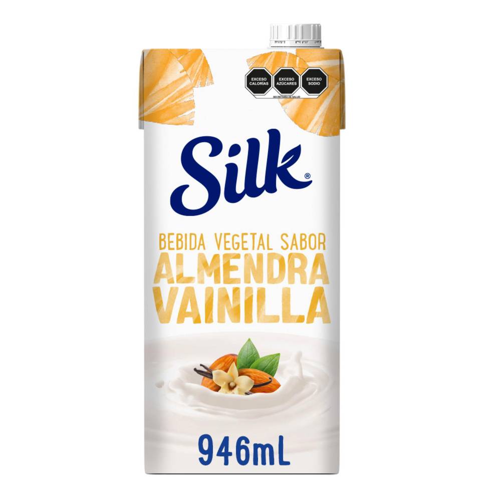 Silk alimento líquido almendra (946 mL) (Vainilla)