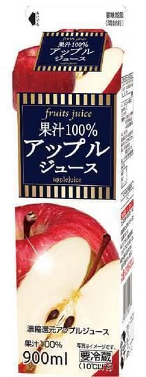 コーシン　果汁１００％アップル９００ｍｌ　11255048