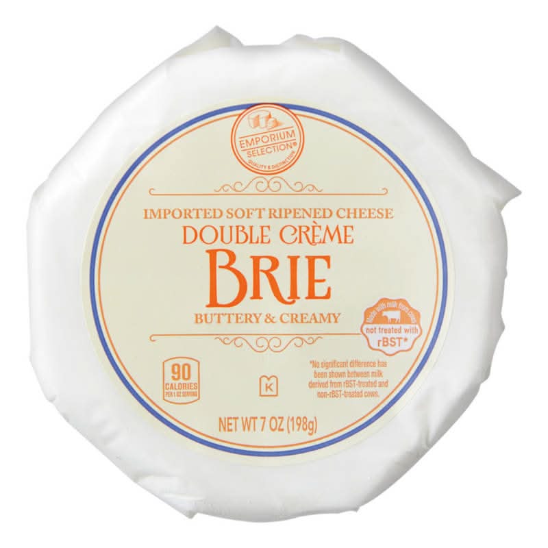 Emporium Selection Double Creme Brie Cheese (7 oz)