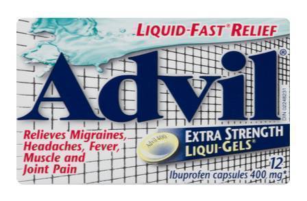 Advil Extra Strength Liqui Gel Pain Reliver 400 mg (12 ct)