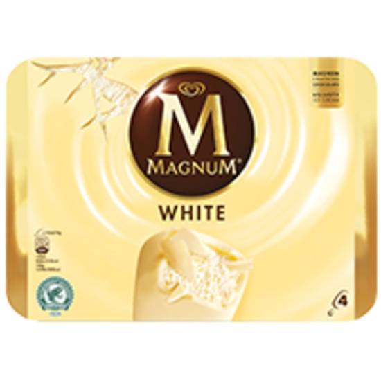 Glace bâtonnet chocolat blanc Magnum 440ml