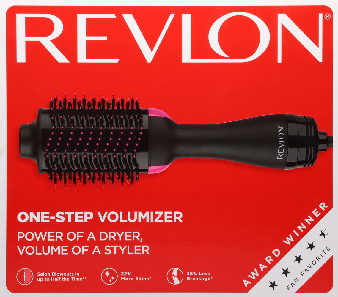 Revlon One-Step Hair Dryer and Volumizer, Black