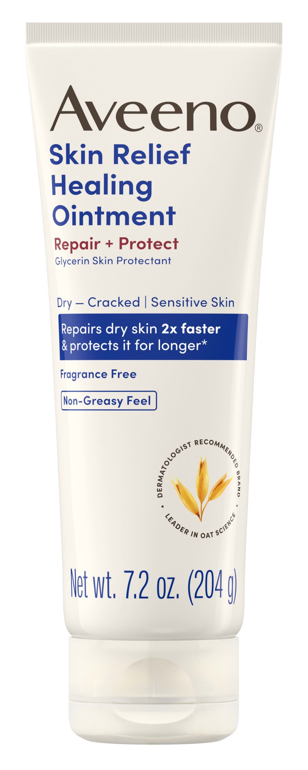 Aveeno Skin Relief Healing Ointment For Dry Cracked Skin (7.2 oz)