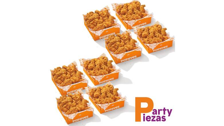 100 piezas de pollo