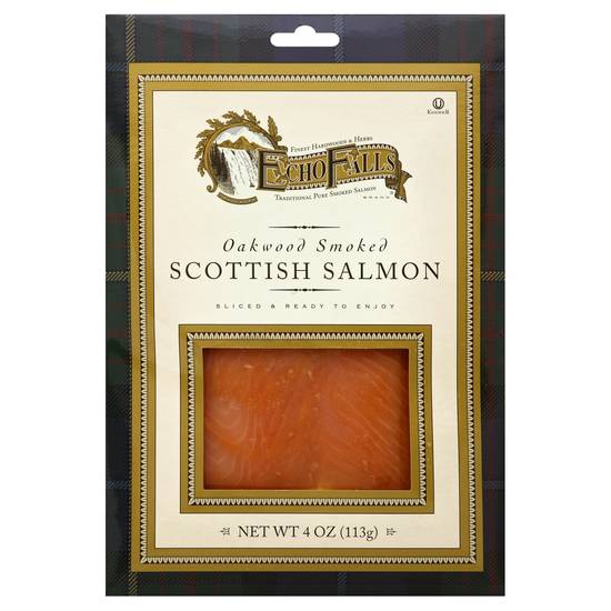 Echo Falls Scottish Style Smoked Atlantic Salmon (4 oz)
