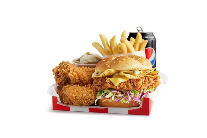 Zinger® Crunch Burger™ Box