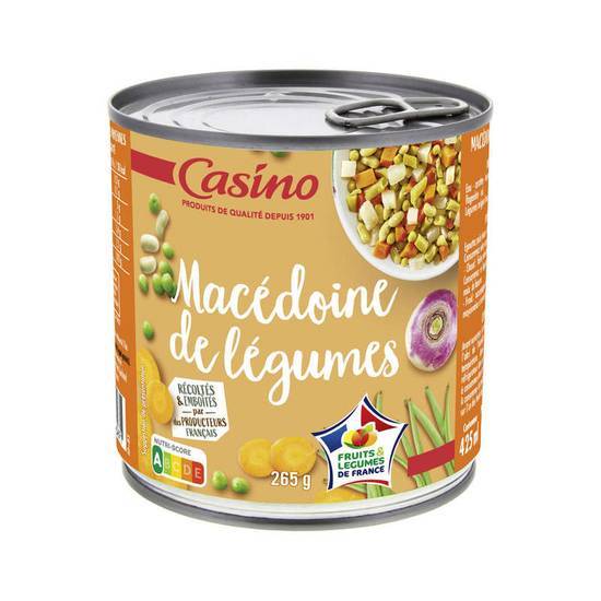 Casino Macédoine de légumes 265 g