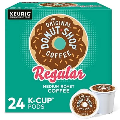 The Original Donut Shop Coffee Keurig® K-Cup® Pods, Medium Roast, 24/Box (5000330069)