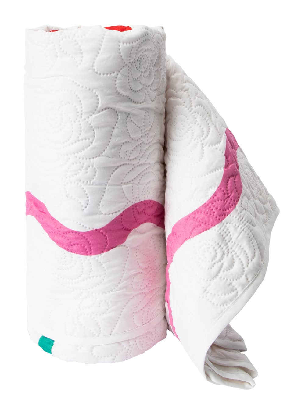 Quilt Throw 50in x 60in White