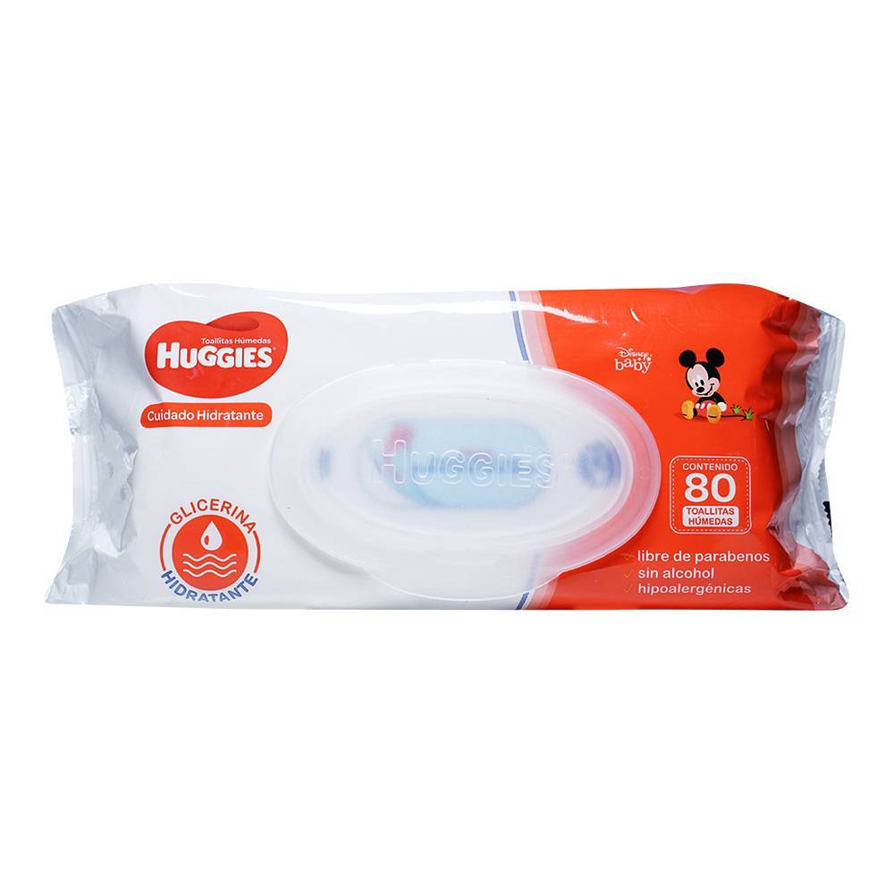 Huggies toallitas húmedas para bebé (80 un)