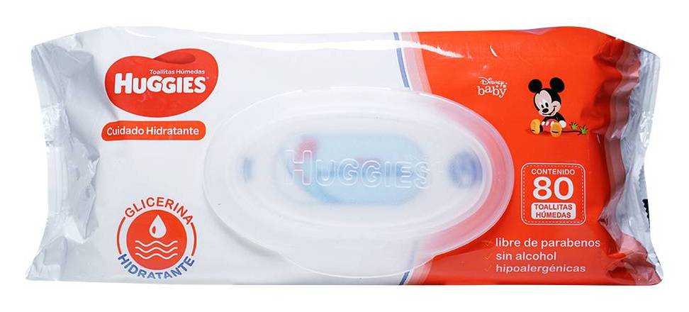 Huggies · Toallitas húmedas para bebé (80 un)
