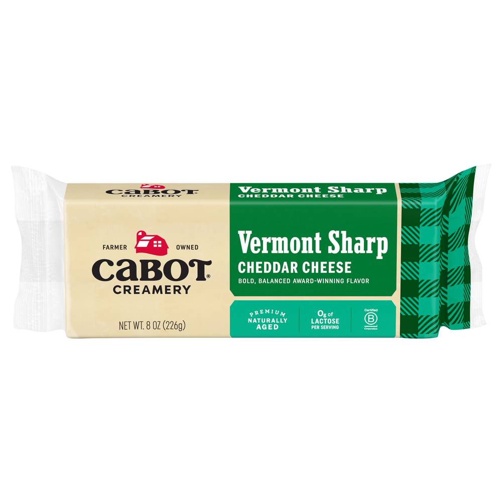 Cabot Vermont Sharp Cheddar Cheese (8 oz)