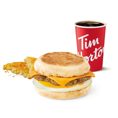 Sausage, Egg and Cheese Muffin Meal