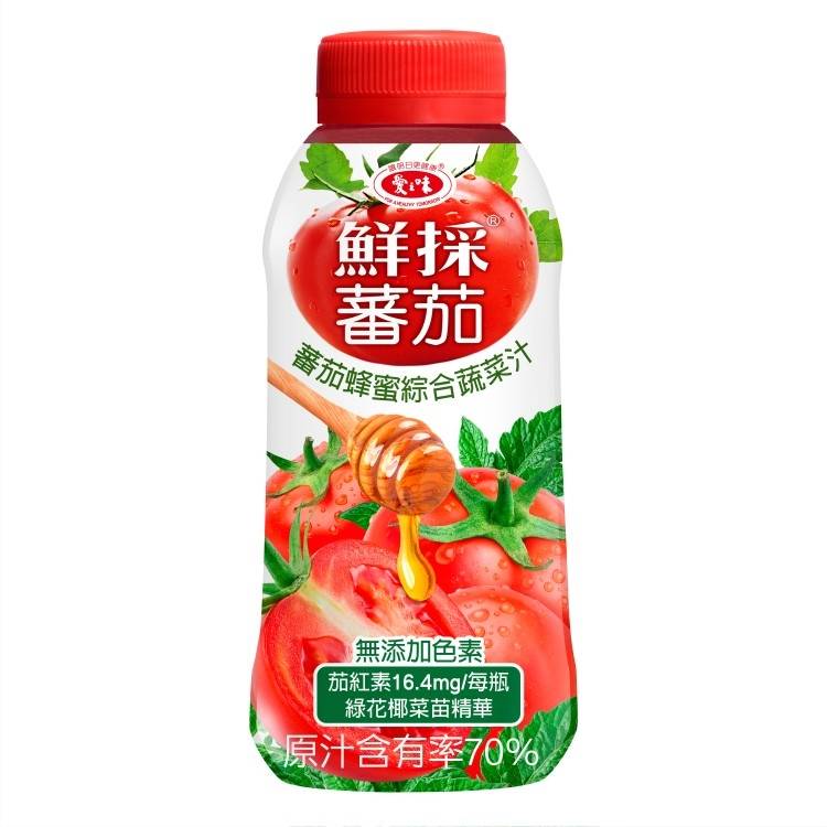 愛之味蕃茄蜂蜜綜合蔬菜汁400ml/瓶#390741