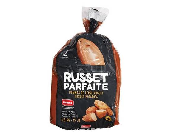 Dolbec · Pommes de terre Russet (15 lb) - Russet potatoes (6.8 kg)