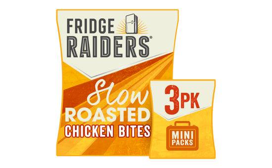 Fridge Raiders Slow Roasted Chicken Bites Mini Packs 3 x 22.5g