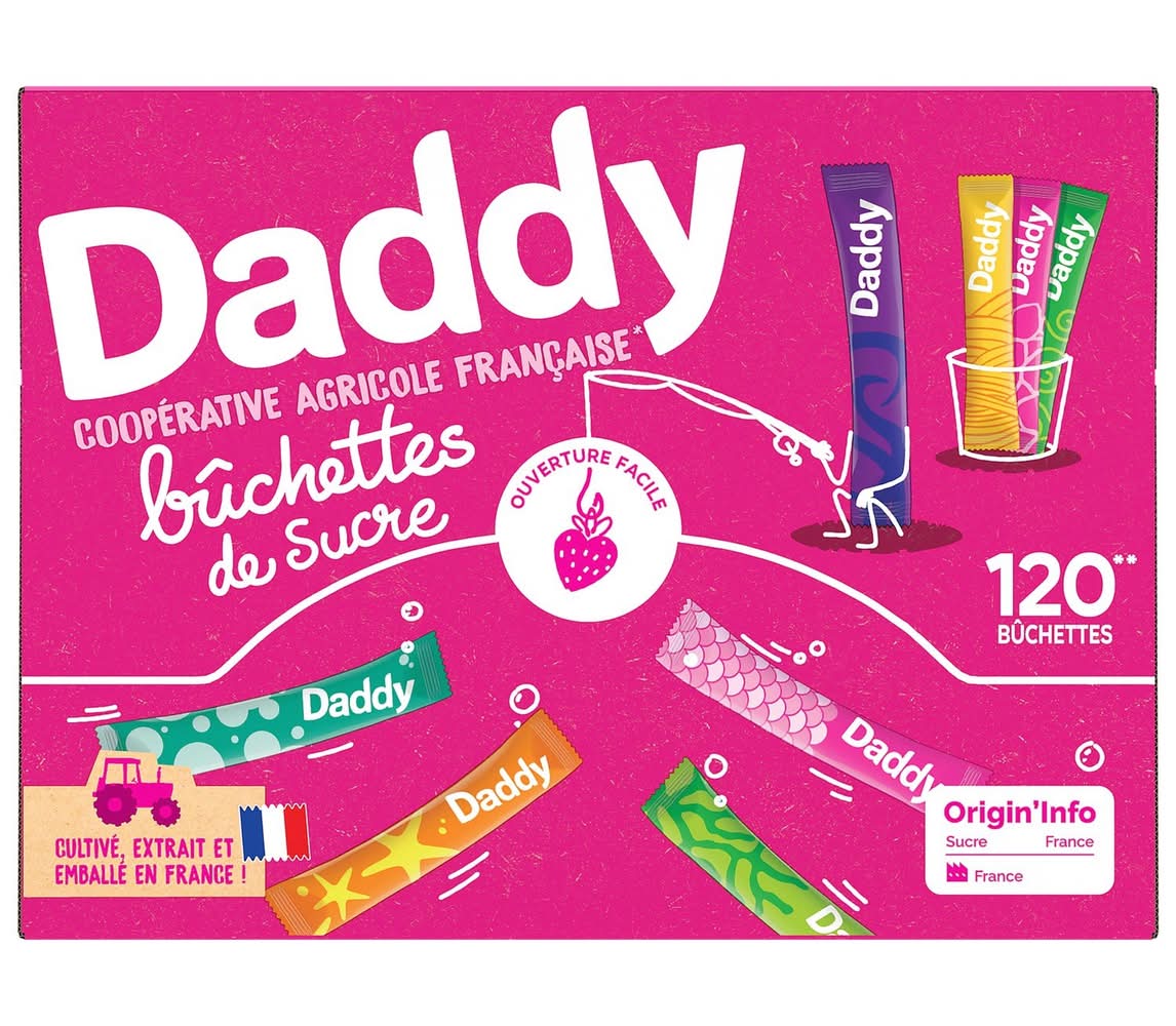 Daddy - Bûchettes de sucre (120)