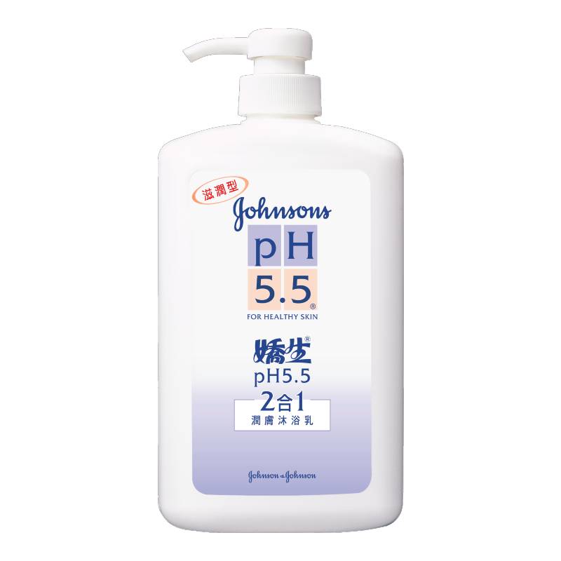 嬌生PH 5.5沐浴乳-2合1潤膚1000ml <1000ml毫升 x 1 x 1Bottle瓶>