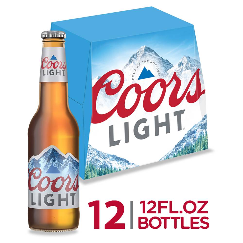 Coors Light American Lager Beer (12 fl oz)