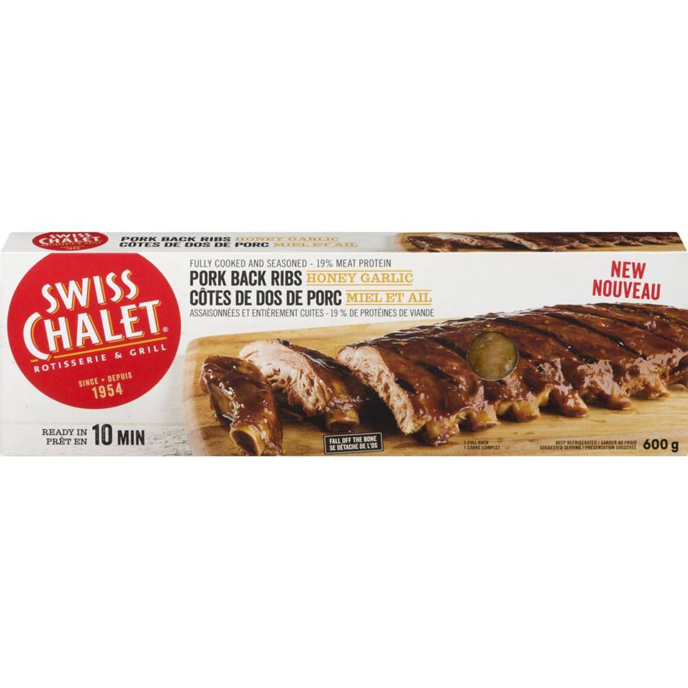 Swiss Chalet Honey Garlic Pork Back Ribs Delivery Near Me Order
