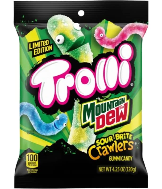 Trolli Mountain Dew Sour Brite Crawlers