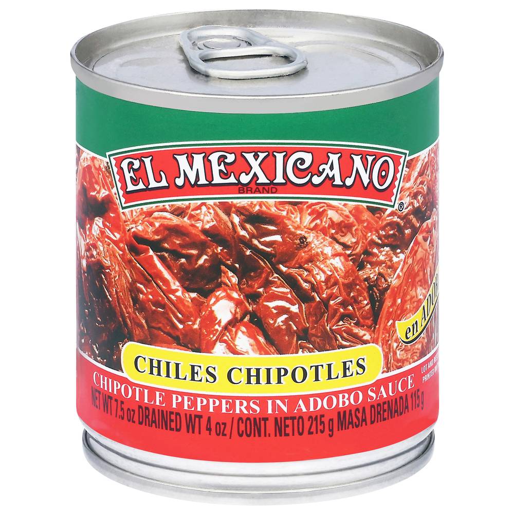 El Mexicano Chiles Chipotles Peppers in Adobo Sauce