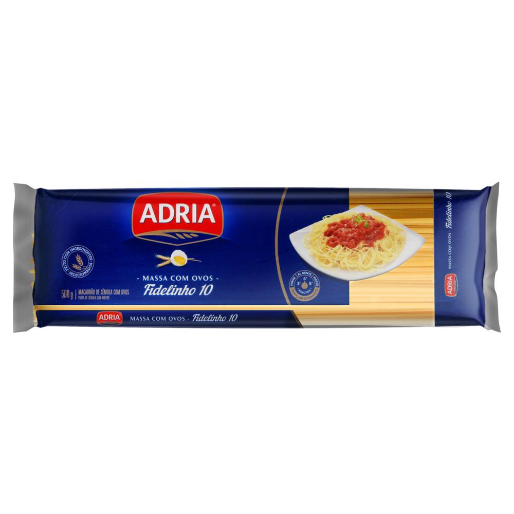 Adria · Macarrão com ovos fidelinho n°10 (500 g)