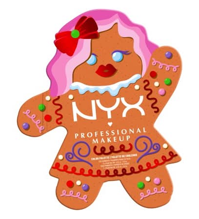 Nyx Professional Makeup Holiday Gingerbaddie Eyeshadow Palette