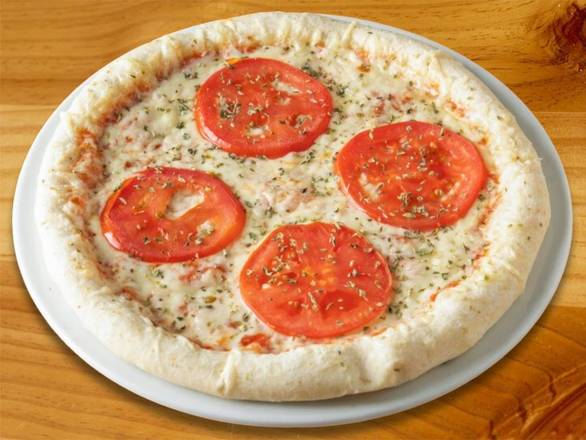 Pizza Margarita con Tomate