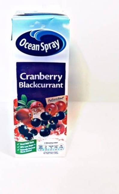 Ocean Spray Juice Drink, Cranberry & Blackcurrant 1L