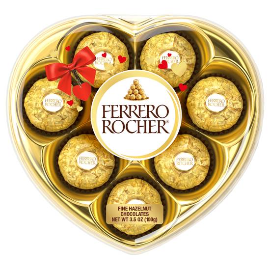 Ferrero Rocher Valentine's Heart Box Fine Hazelnut Chocolates