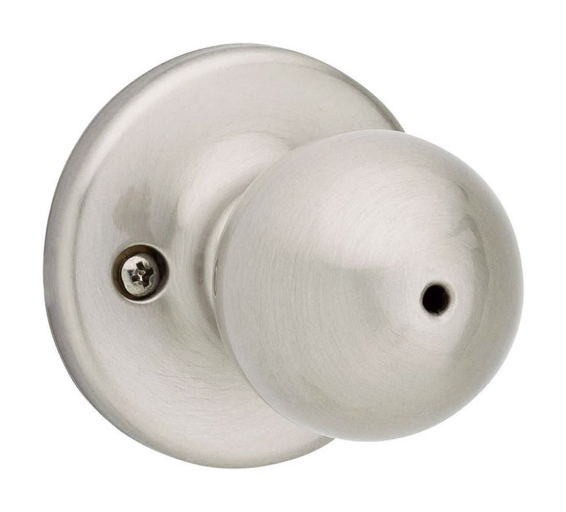 Kwikset Polo Satin Nickel Privacy Knob