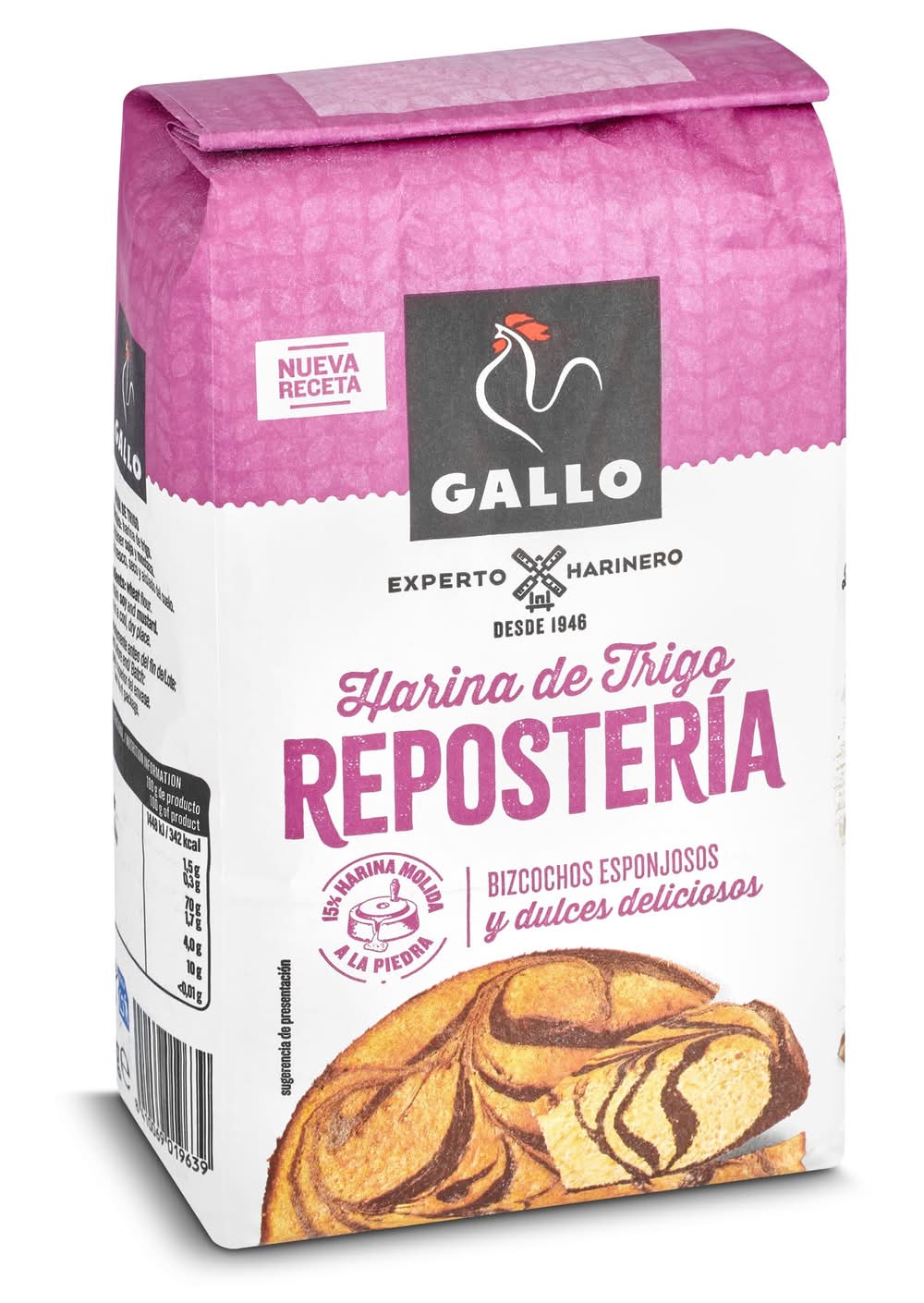 Harina De Trigo Para Repostería Gallo Paquete 1 Kg
