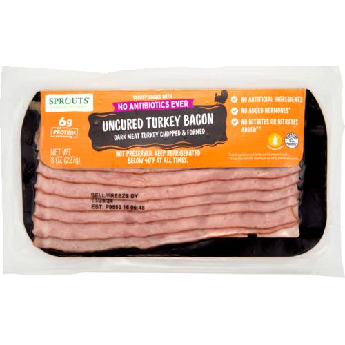 Sprouts Uncured Turkey Bacon