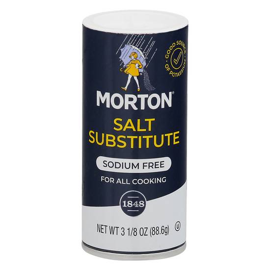 Morton Salt Substitute Sodium Free For All Cooking (3.13 oz)