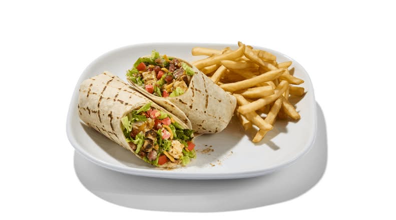 Cajun Chicken Caesar Wrap