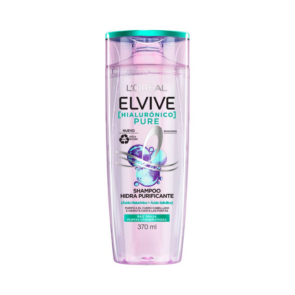 Elvive shampoo hialuronico pure