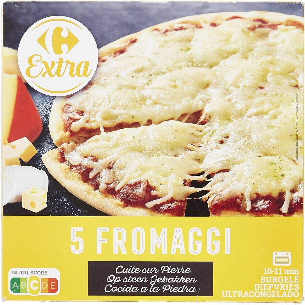 Carrefour Extra - Pizza 5 fromaggi (390g)