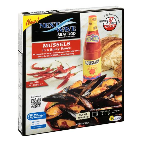 Next Wave Seafood Mussels in a Spicy Sauce