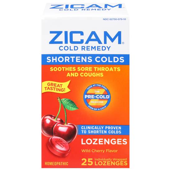 Zicam Wild Cherry Flavor Cold Remedy (25 ct)