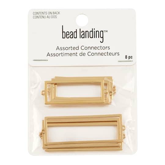 Assorted Rectangle Connectors By Bead Landing