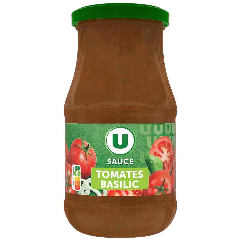 U - Sauce tomates et basilic