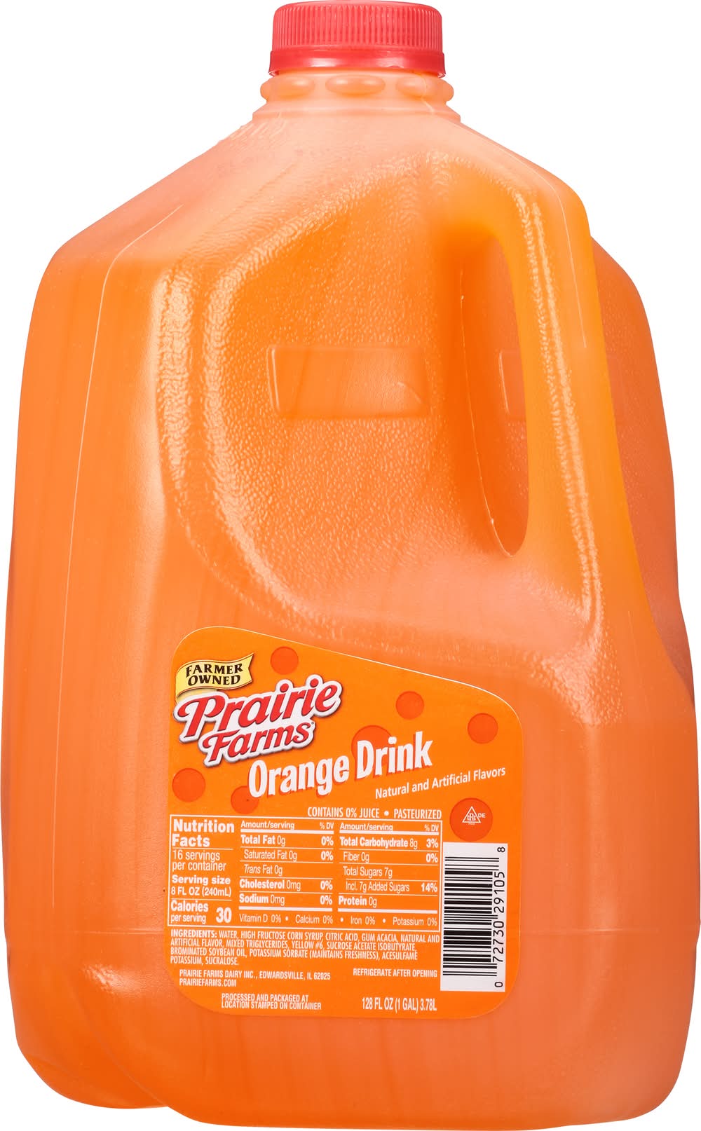 Prairie Farms Orange Drink (128 fl oz)