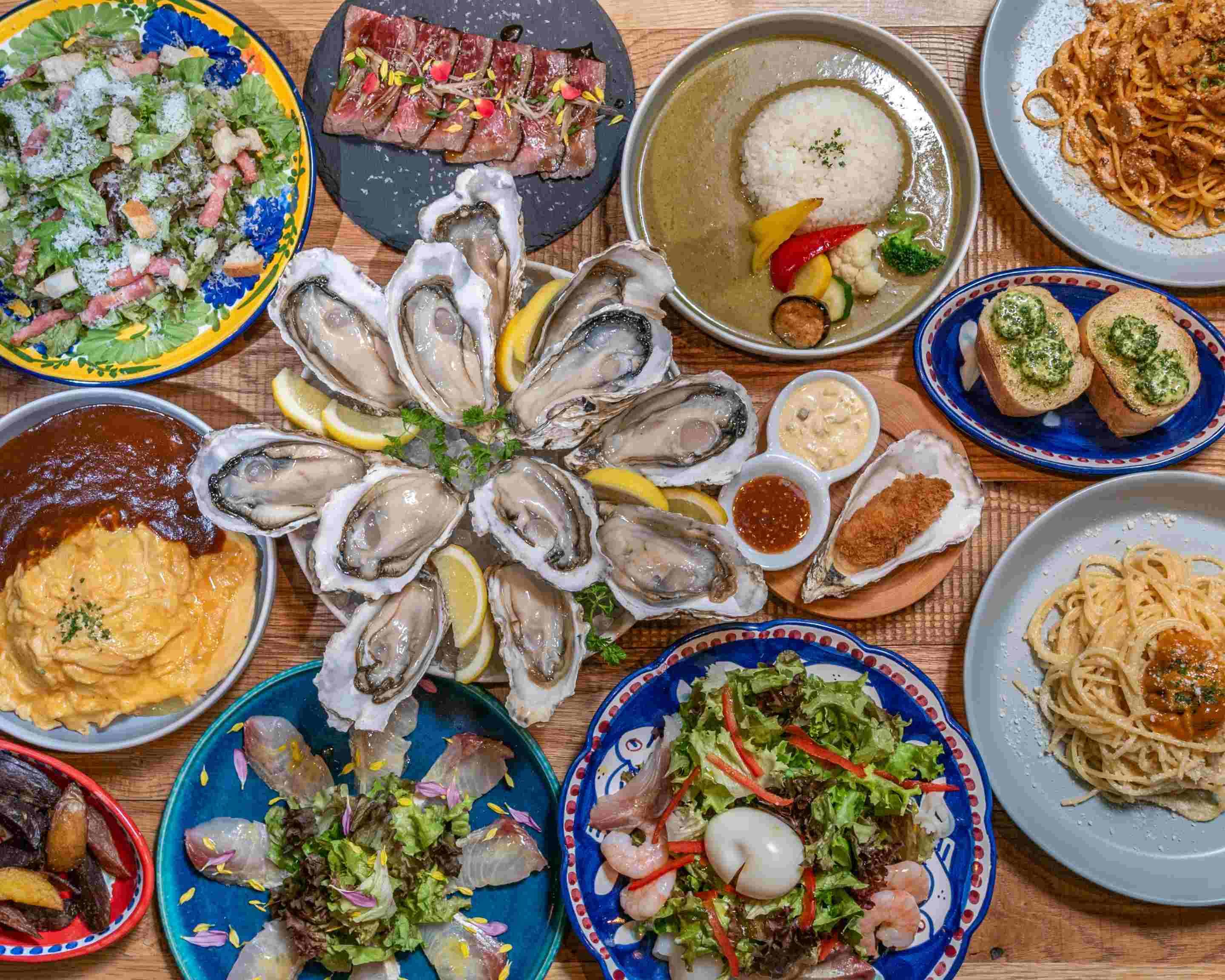 月島オイスター倶楽部 tsukishima oyster club delivery & takeaway menu Uber Eats