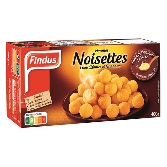 FINDUS - Pommes noisettes - 400g