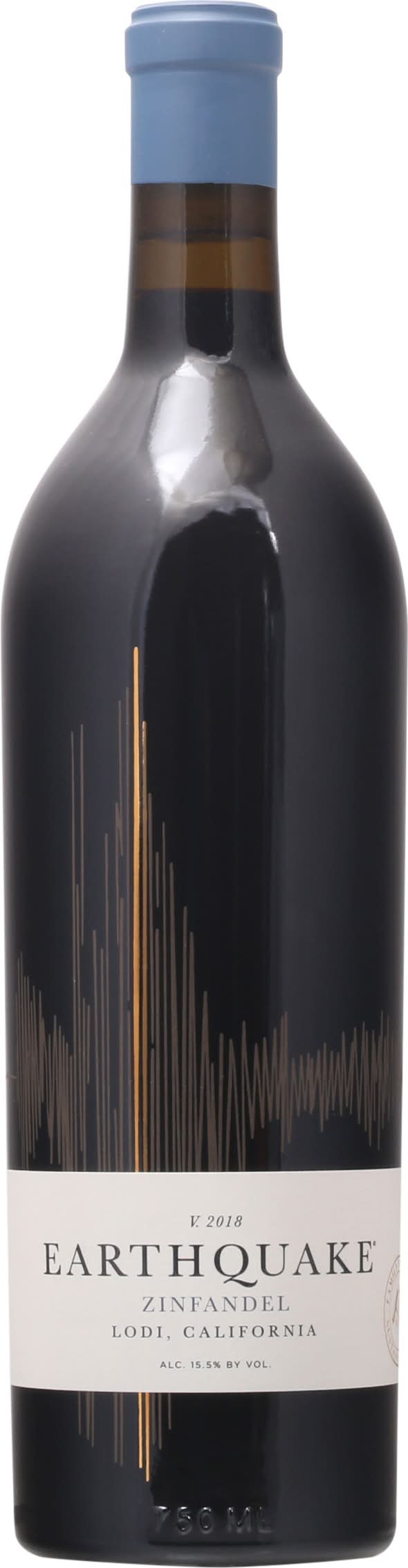 Earthquake California Zinfandel Red Wine Bottle, 2018 (750 ml)