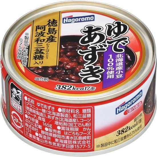 はごろもフーズ ゆであずき 165g